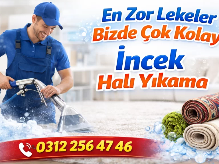 En Zor Lekeler Bizde Çok Kolay | İncek Halı Yıkama