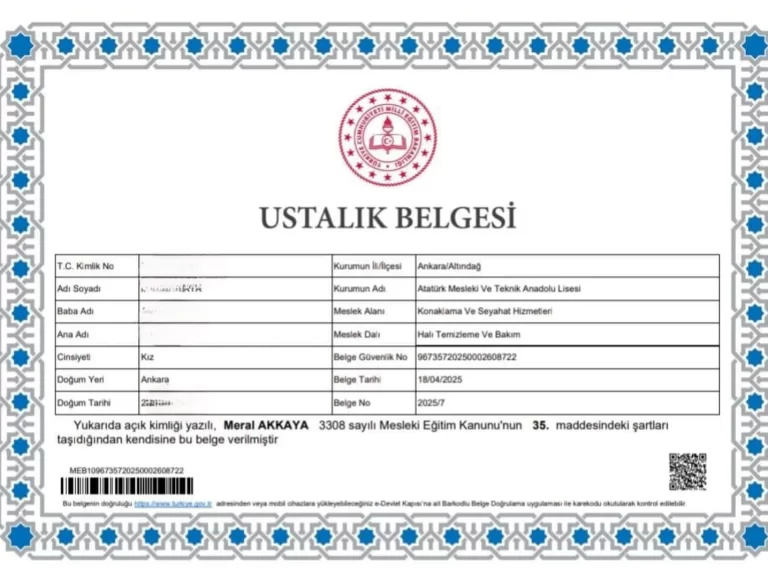 HALI YIKAMA USTALIK İSTER