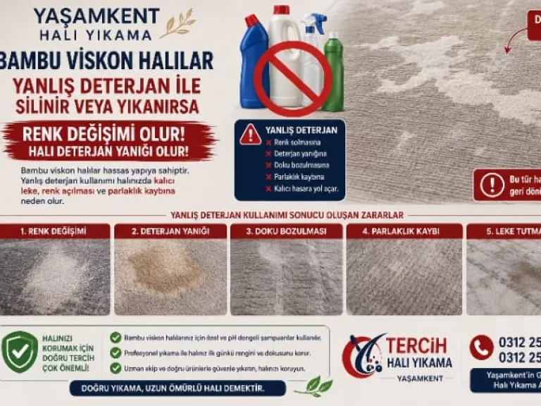 Hassas Dokuma Halılar Yanlış Deterjanla Yıkanırsa Ne Olur?