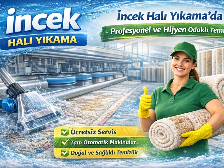 İncek’te Profesyonel ve Hijyenik Halı Yıkama Hizmetleri