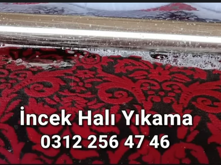 Polyester Halı Yıkama Rehberi: İncek’te Güvenli ve Doğru Temizlik